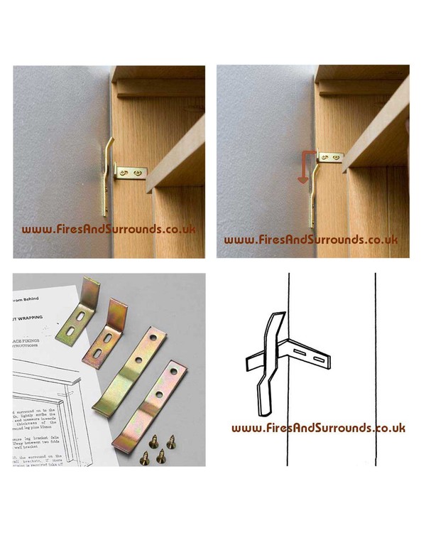 Fire Surround Fitting Brackets Fires and Surrounds
